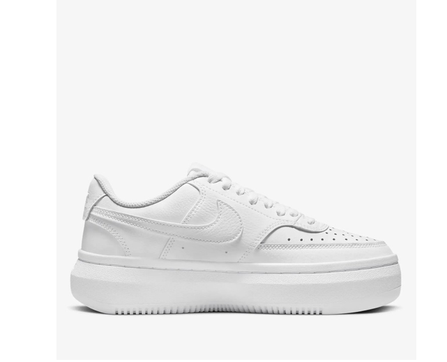 Nike Court Vision Alta "Triple White"