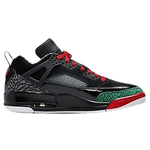 Nike Air Jordan Spizike Low "Black Red Green"