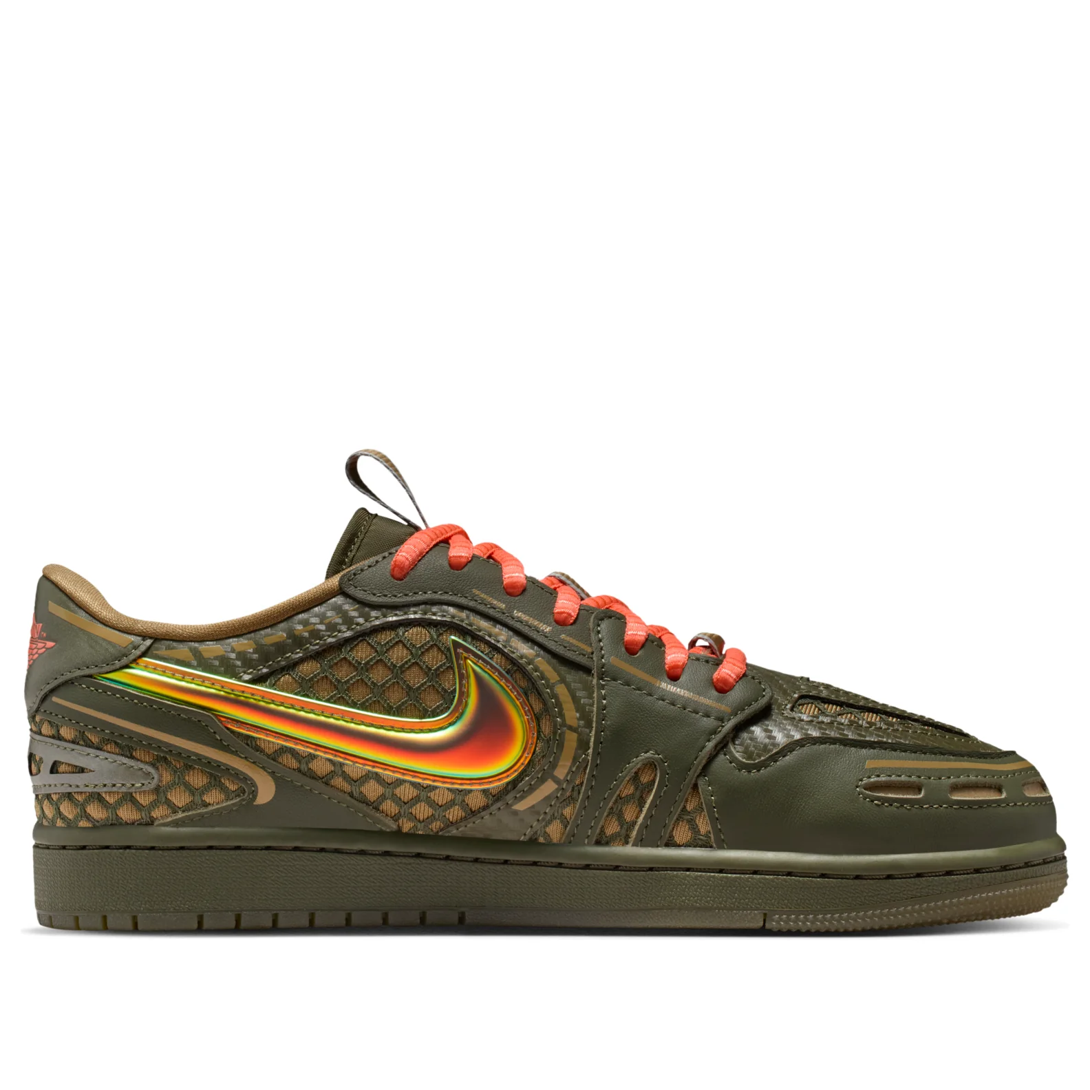 Nike Jordan 1 Low Method of Make "Brown Kelp